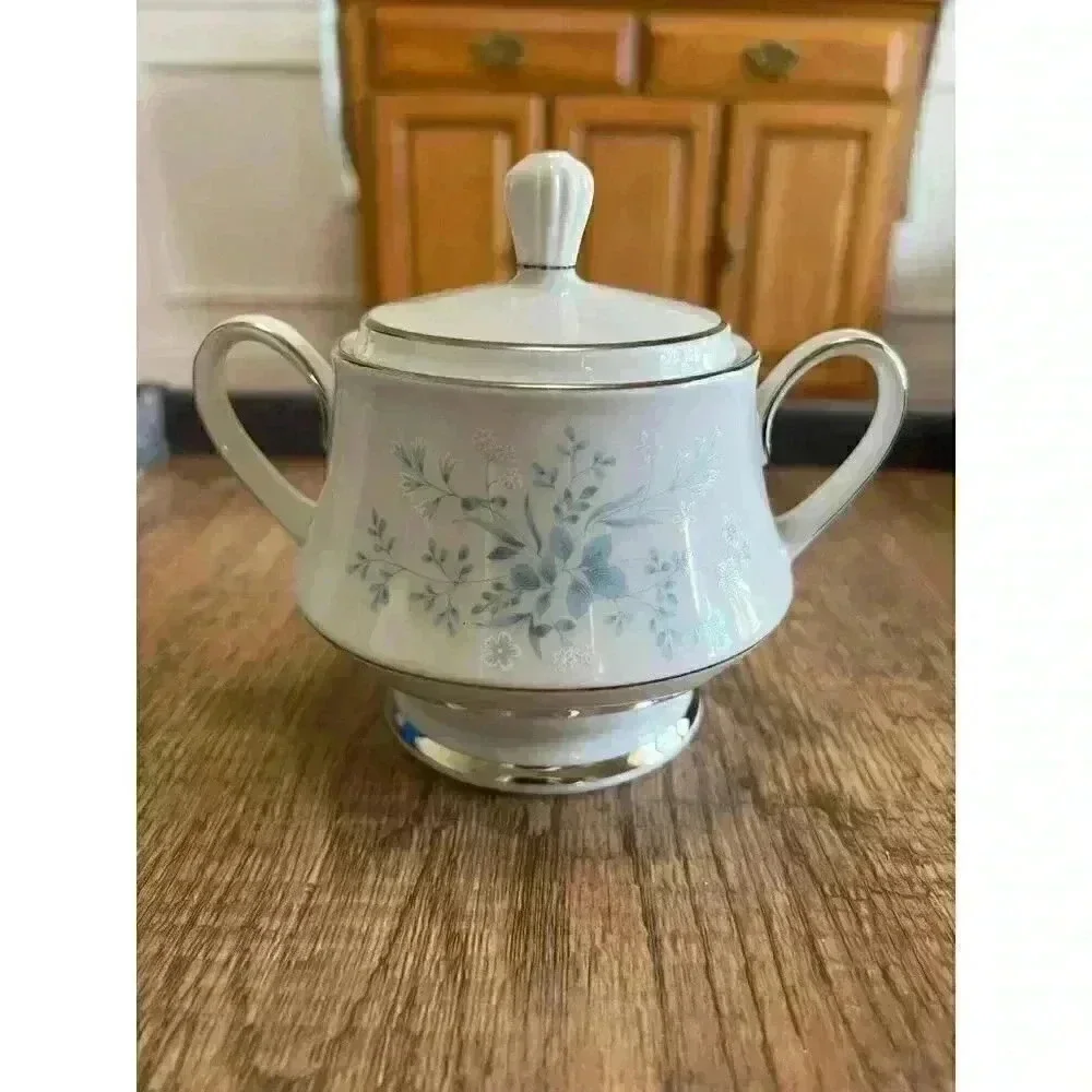 Noritake Carolyn 2693 | Sugar Bowl | Contemporary Fine China | Vintage